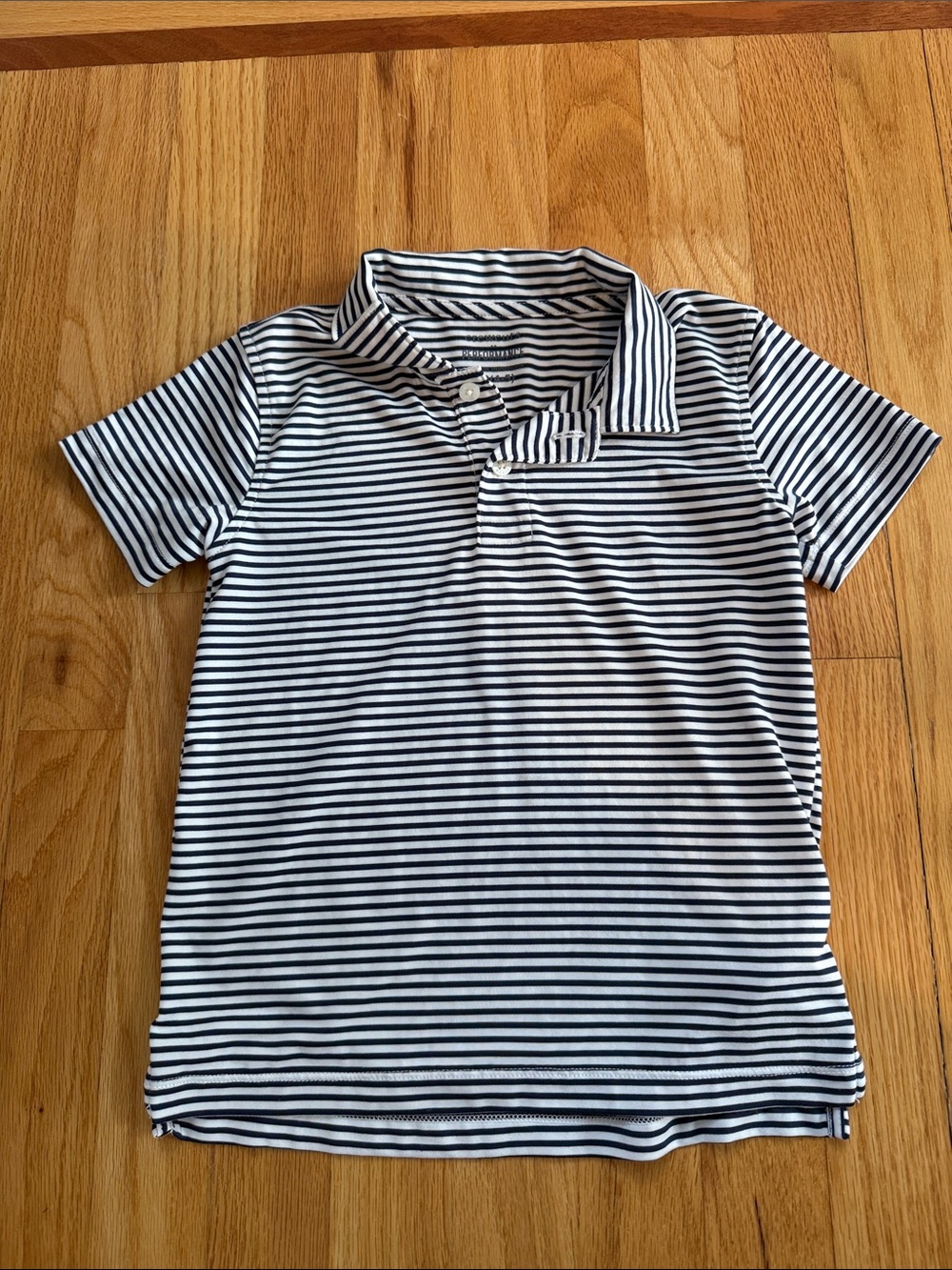 Crew cuts Striped Navy & White Polo Shirt for Kids